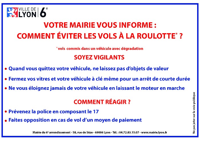 Vols à la roulotte - L