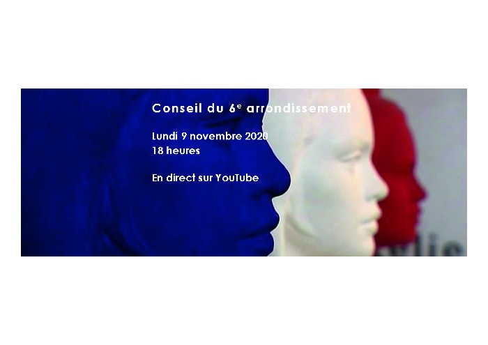 Conseil d'arrondissement du 9 novembre 2020