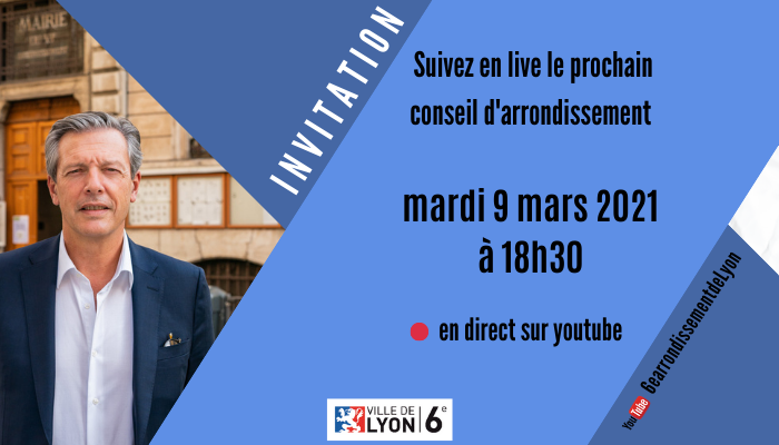 Conseil du 6e arrondissement du 9 mars 2021 - L